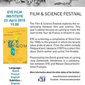 Vélodroom : Fim & Science Festival, Eye Amsterdam