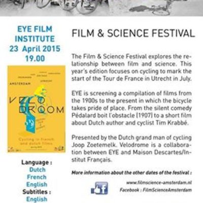 Vélodroom : Fim & Science Festival, Eye Amsterdam