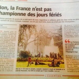 Jours fériés : France contre Pays-Bas