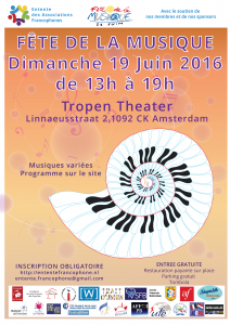 FDLM 2016 affiche officielle A3