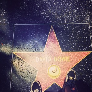 David Bowie Walk of Fame