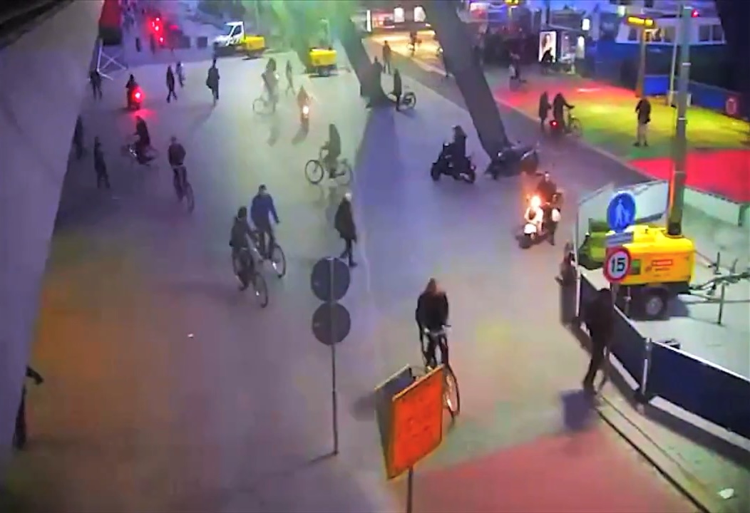 Shared space de la gare