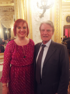 Avec Bernard Kouchner